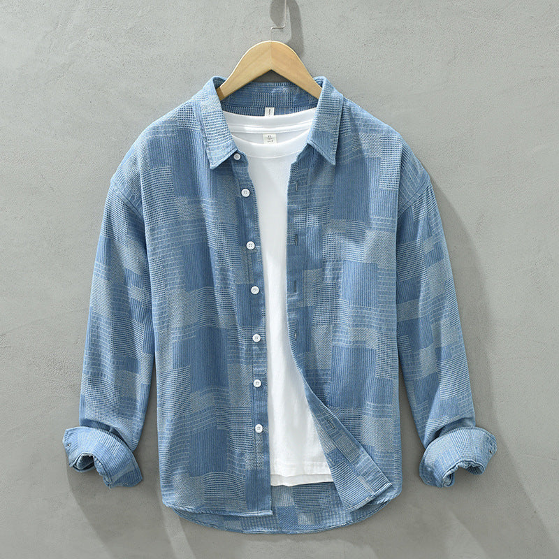 Shirt Men's Loose Shirt Coat