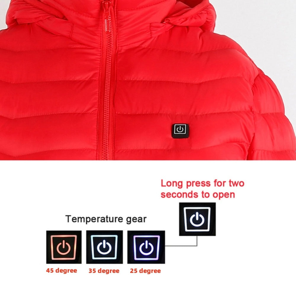 Heated Jacket Coat USB