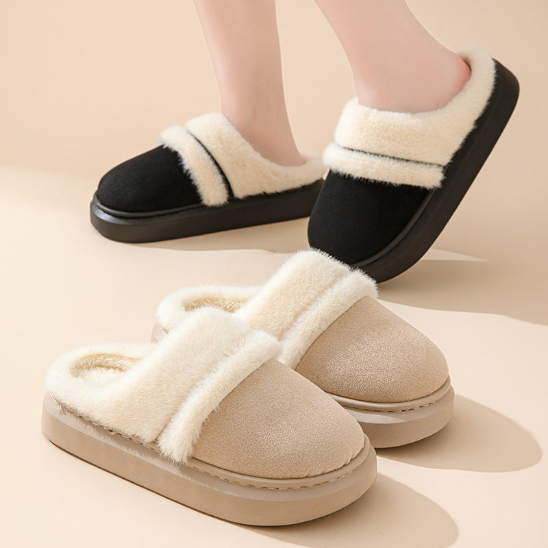 Cotton Slippers Thick Bottom
