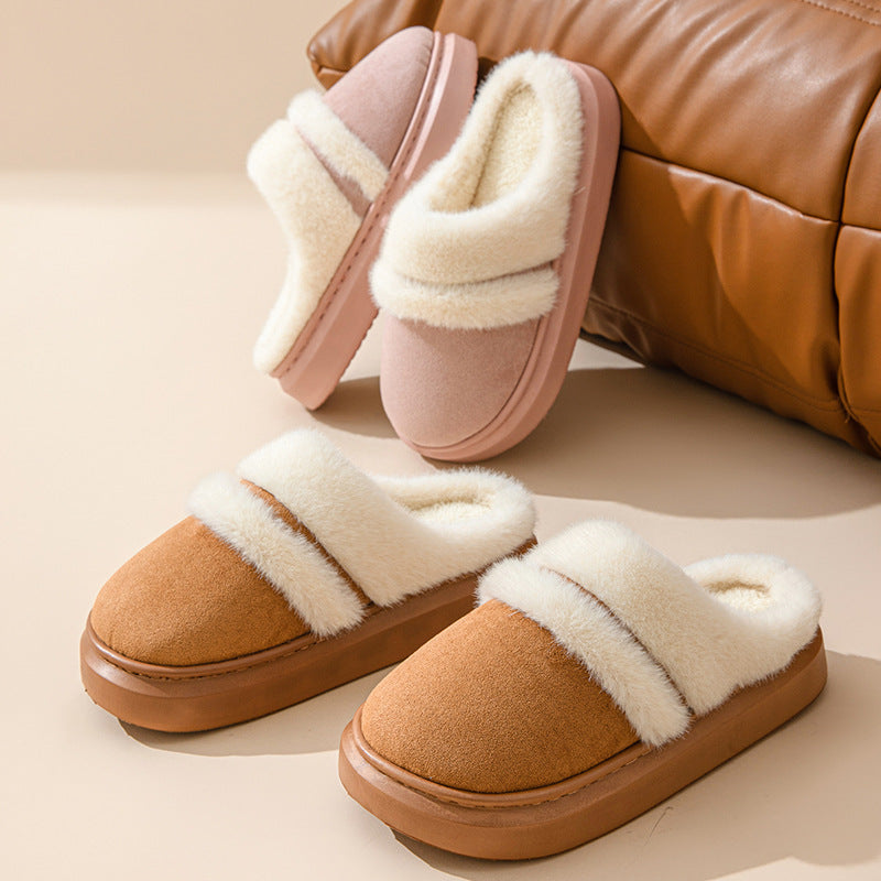 Cotton Slippers Thick Bottom
