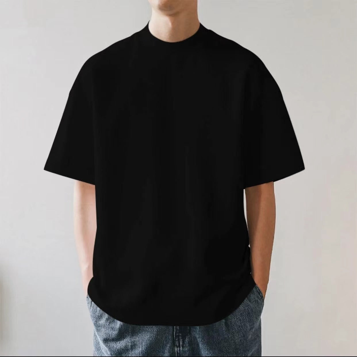 Blank T-Shirt Oversized Retro