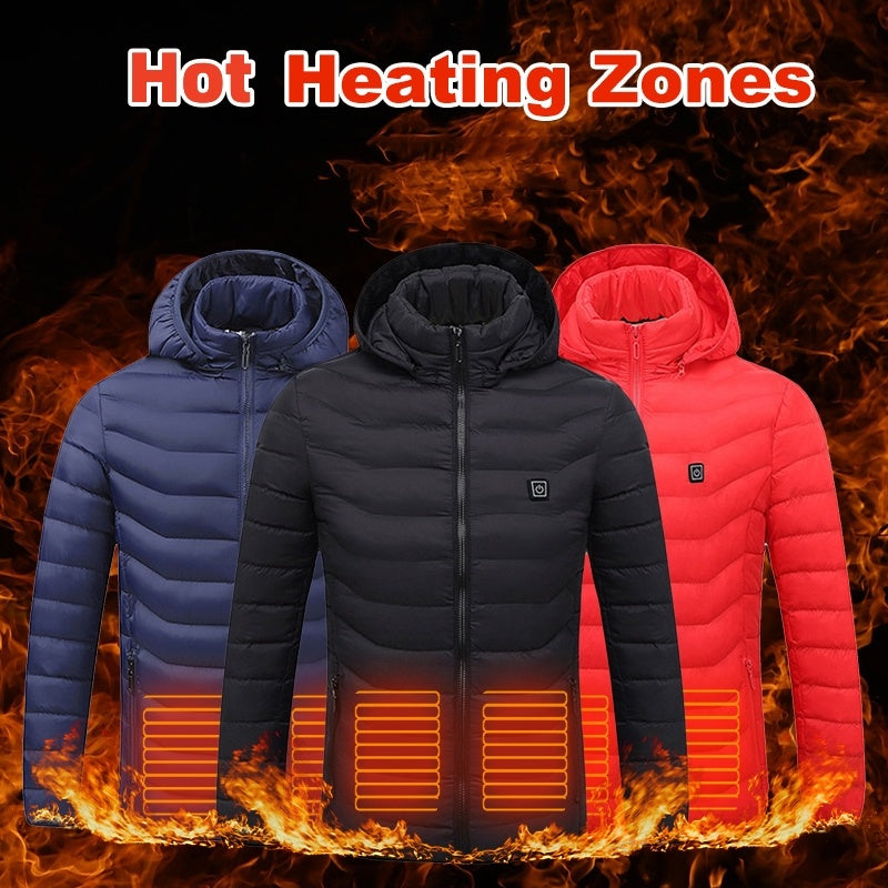 Heated Jacket Coat USB