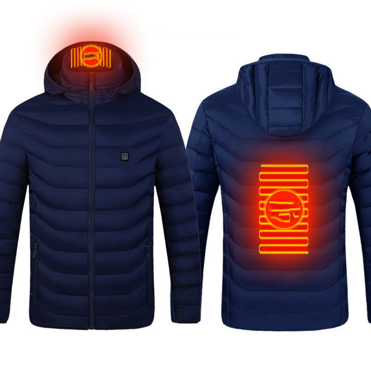 Heated Jacket Coat USB