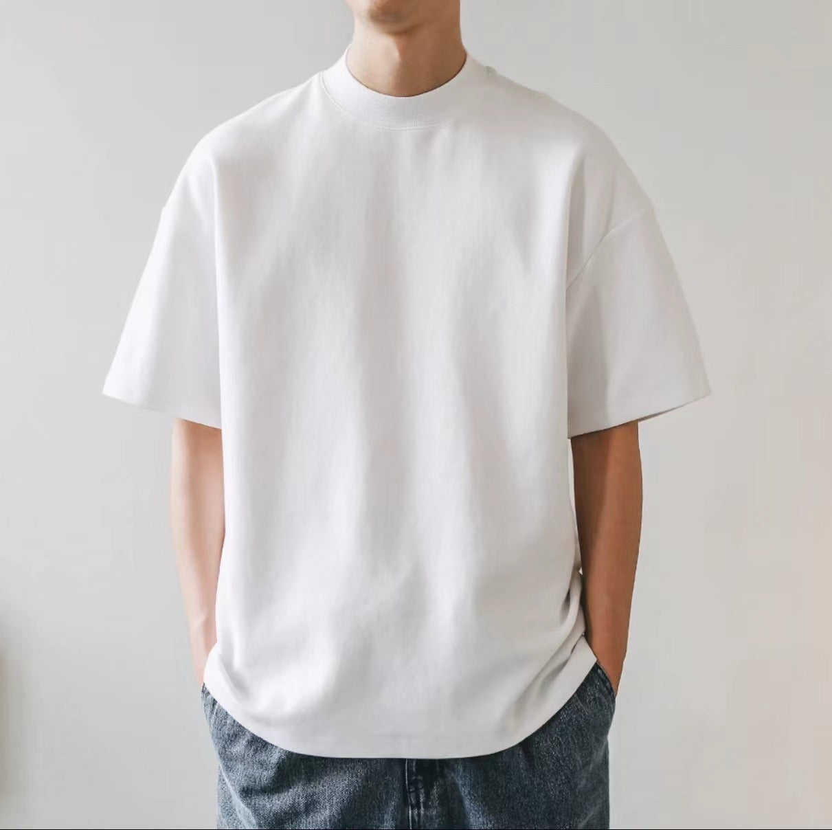 Blank T-Shirt Oversized Retro